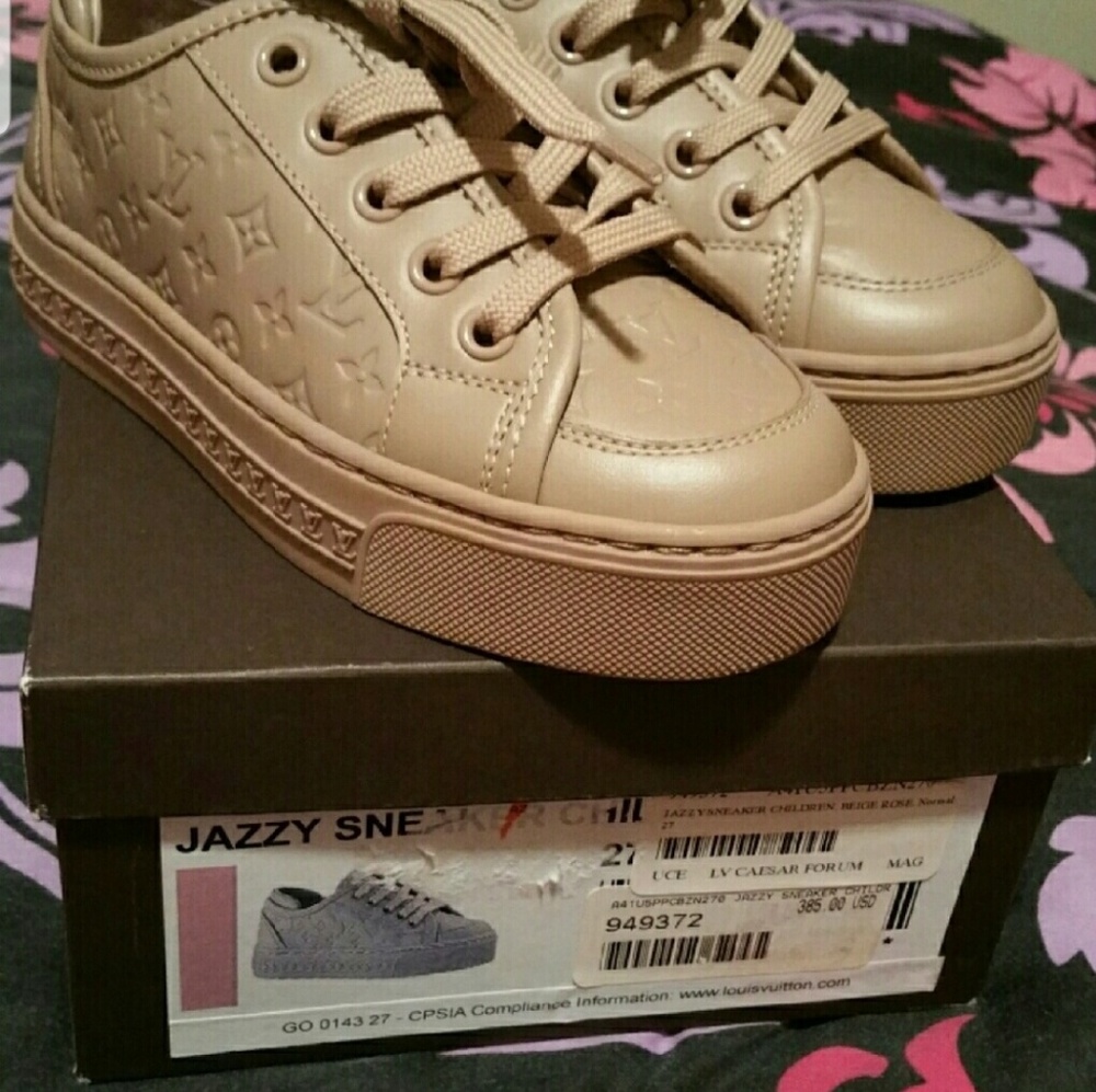 Louis Vuitton kids Jazzy Sneaker Authentic